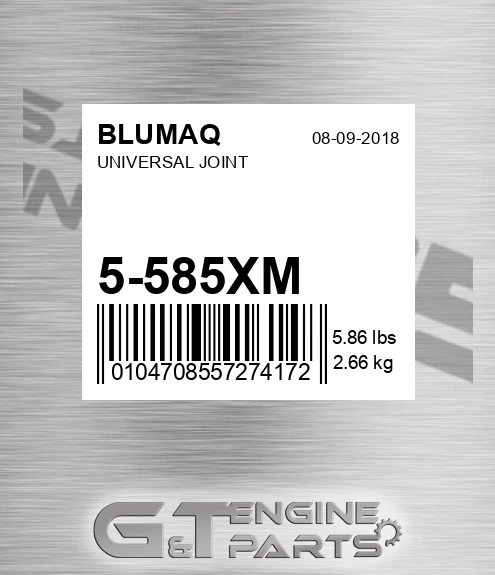 5-585XM Universal Joint for BLUMAQ