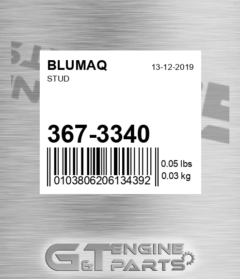 367-3340 Stud for BLUMAQ