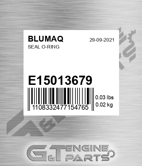 E15013679 Seal O-ring for BLUMAQ