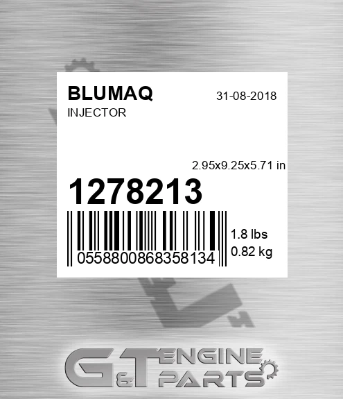 127-8213 Injector for BLUMAQ