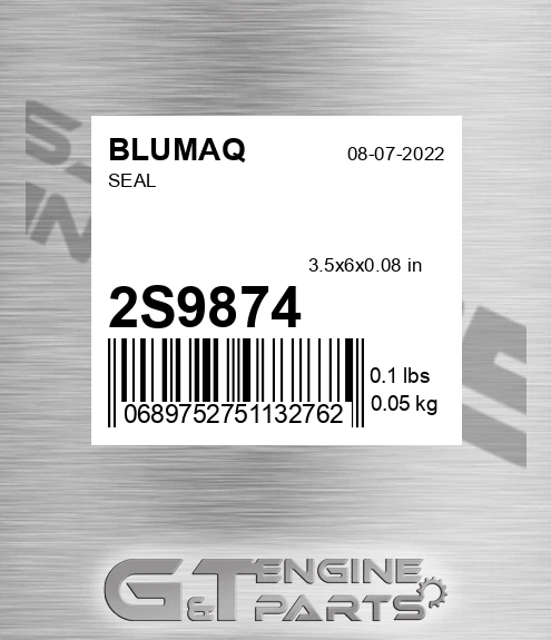 2S-9874 Seal for BLUMAQ
