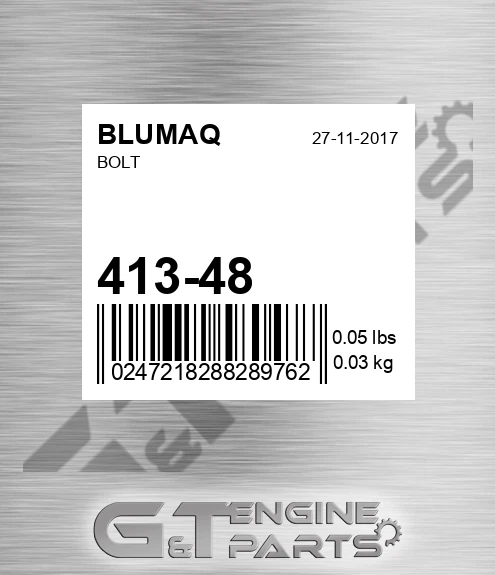 41348 Bolt