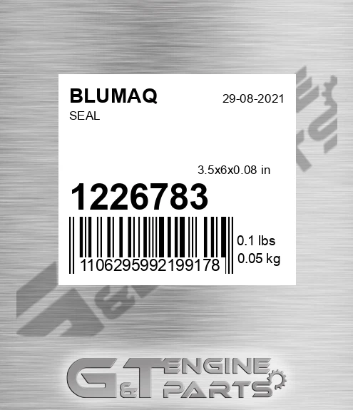 122-6783 Seal for BLUMAQ