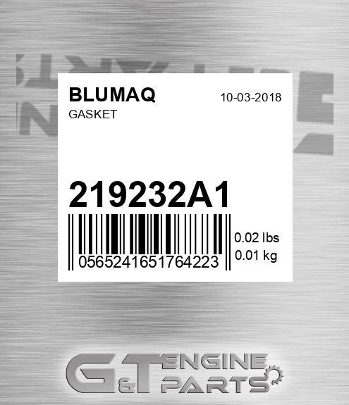 219232A1 Gasket