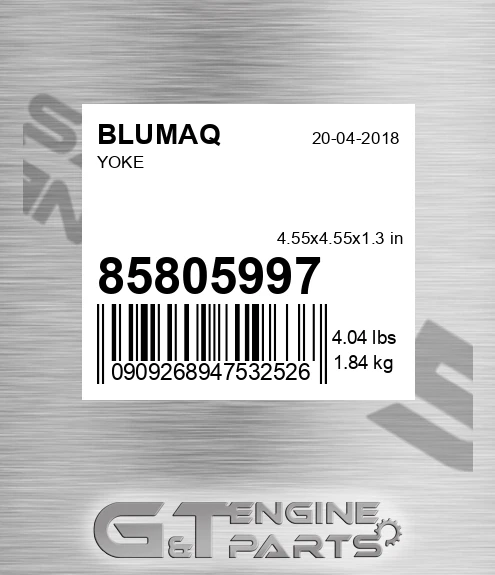 85805997 BLUMAQ Yoke