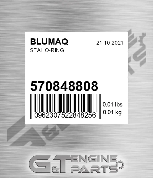 570848808 Seal O-ring for BLUMAQ