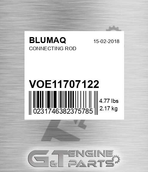VOE11707122 Connecting Rod for BLUMAQ