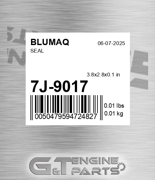 7J-9017 Seal for BLUMAQ
