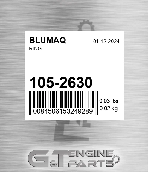 105-2630 Ring for BLUMAQ