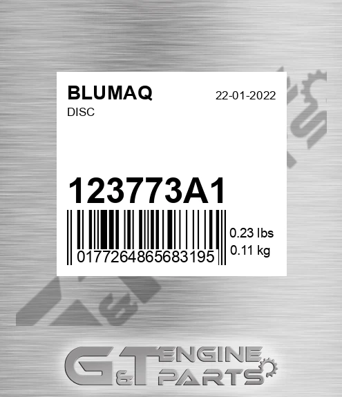 123773A1 Disc