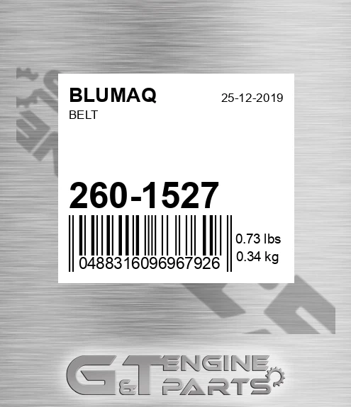 260-1527 Belt for BLUMAQ