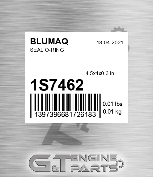 1S-7462 Seal O-ring for BLUMAQ