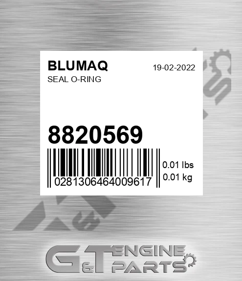 8820569 Seal O-ring for BLUMAQ