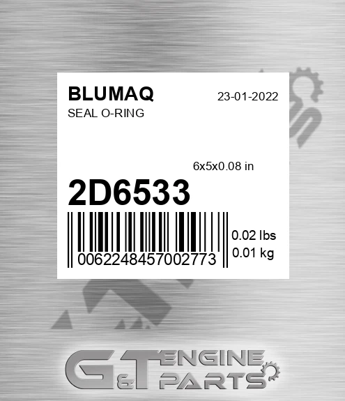 2D-6533 Seal O-ring for BLUMAQ