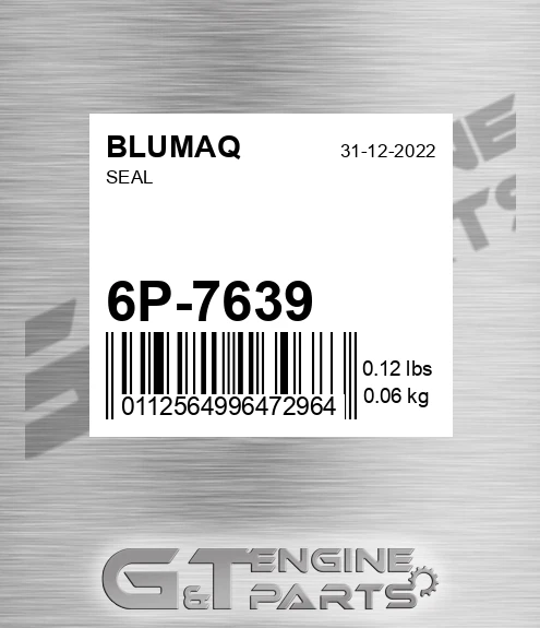 6P-7639 Seal for BLUMAQ