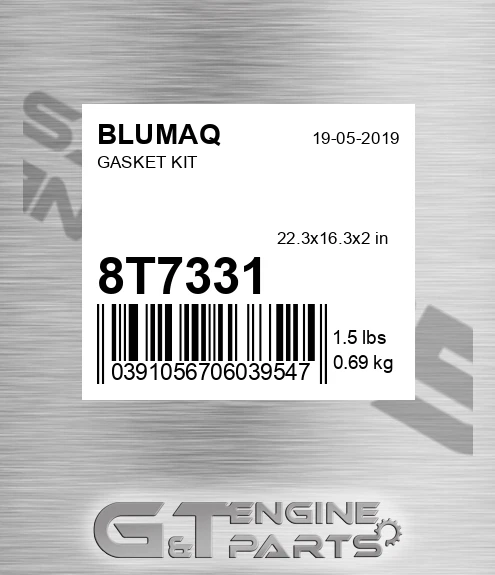 8T-7331 BLUMAQ Gasket Kit