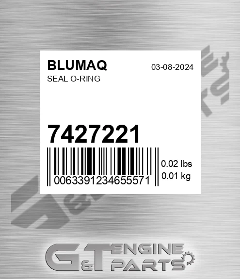 7427221 Seal O-ring for BLUMAQ