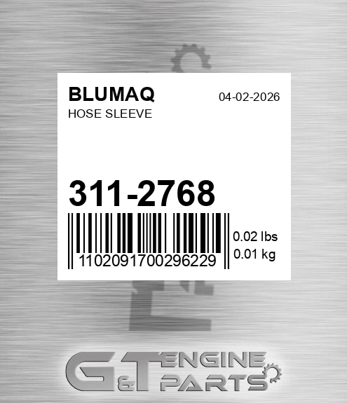 311-2768 Hose Sleeve