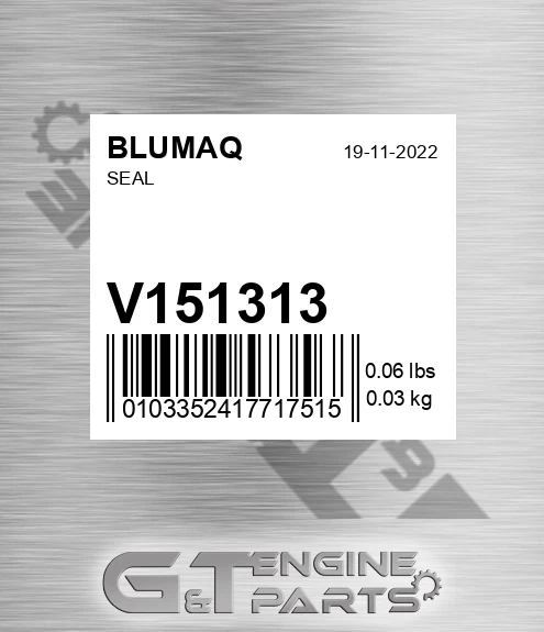 V151313 BLUMAQ Seal
