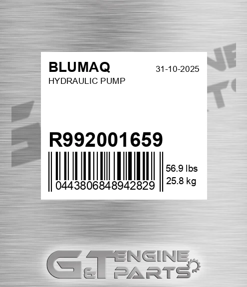 R992001659 Hydraulic Pump for BLUMAQ