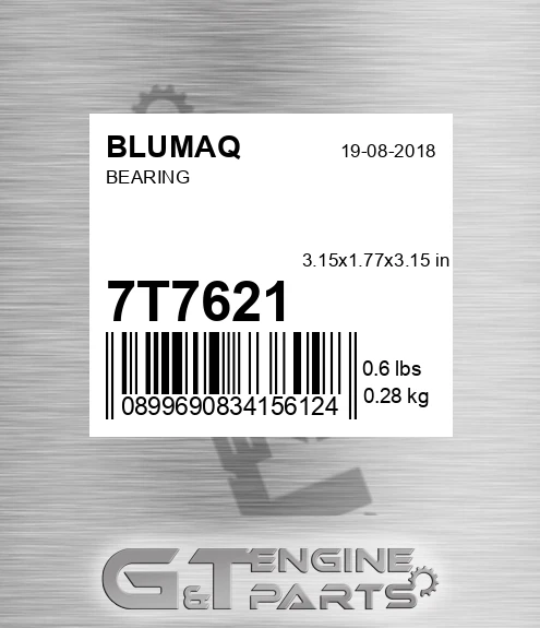 7T-7621 Bearing for BLUMAQ