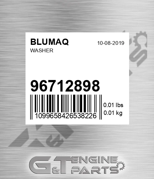 96712898 Washer for BLUMAQ