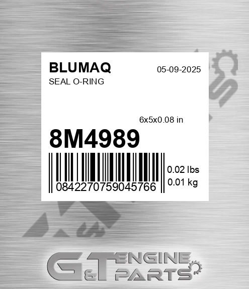 8M-4989 Seal O-ring for BLUMAQ