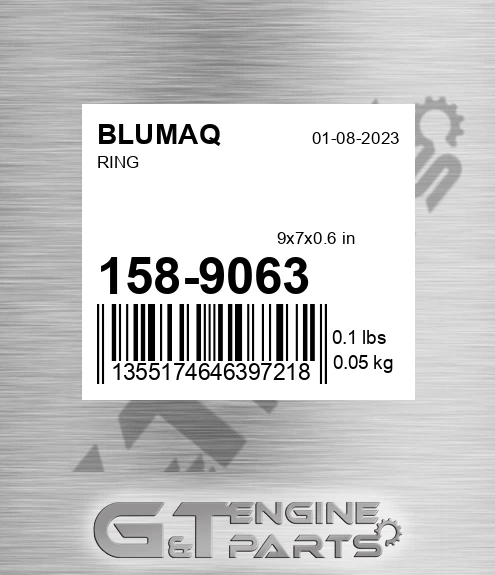 158-9063 Ring for BLUMAQ