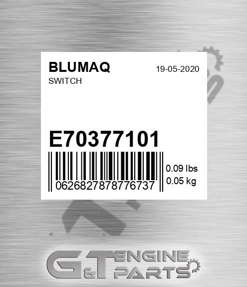 E70377101 Switch for BLUMAQ