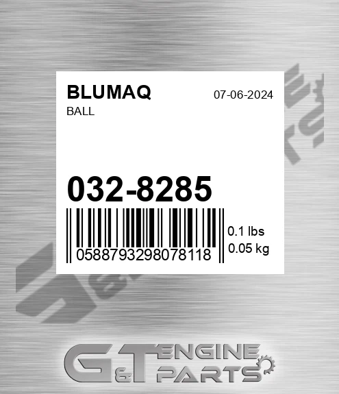 032-8285 Ball for BLUMAQ