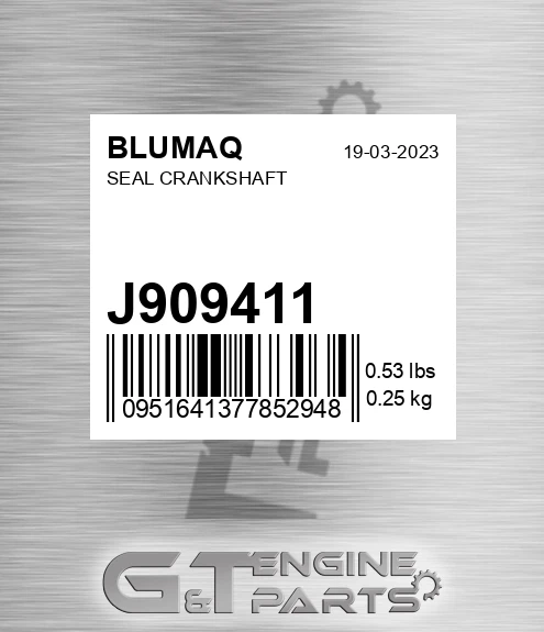 J909411 BLUMAQ Seal Crankshaft