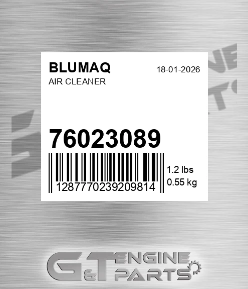 76023089 Air Cleaner