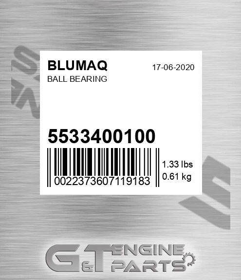 5533400100 Ball Bearing for BLUMAQ