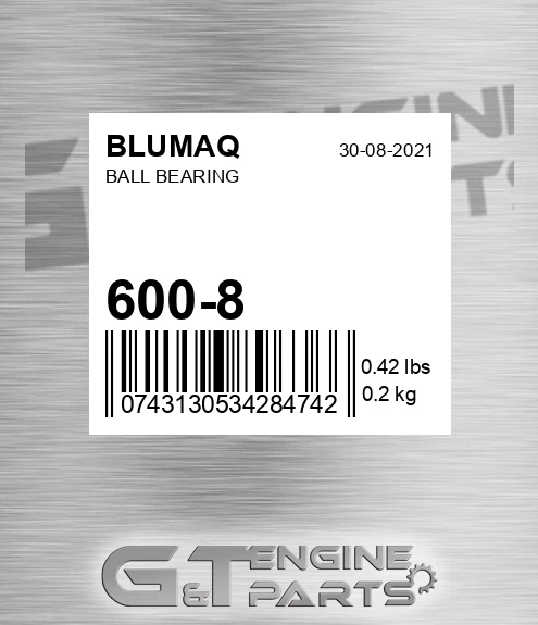 6008 Ball Bearing for BLUMAQ