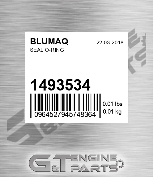 1493534 BLUMAQ Seal O-ring