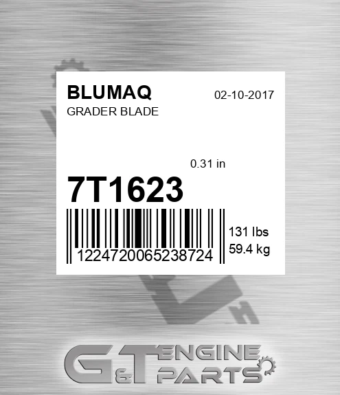 7T-1623 BLUMAQ Grader Blade