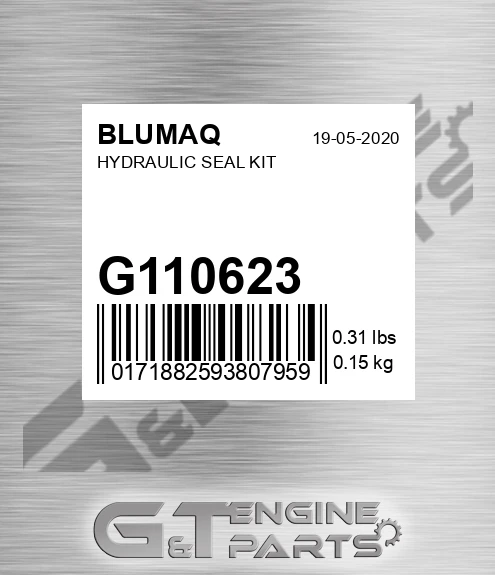 G110623 BLUMAQ Hydraulic Seal Kit