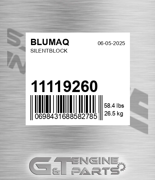 11119260 Silentblock for BLUMAQ