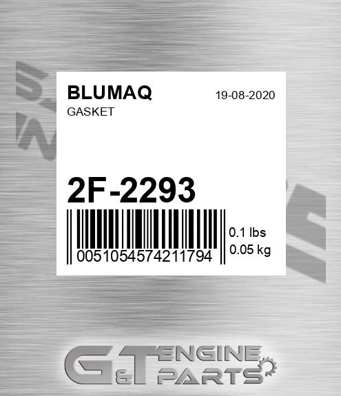 2F-2293 Gasket