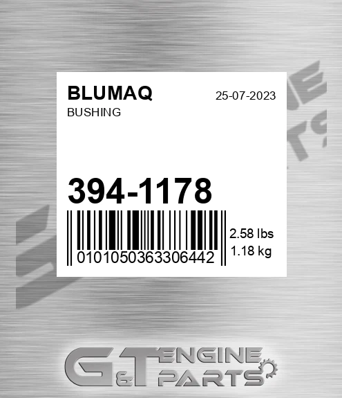 394-1178 Bushing for BLUMAQ