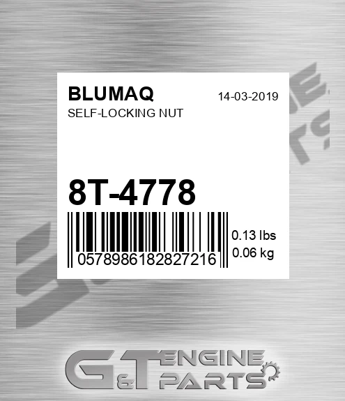 8T-4778 Self-locking Nut