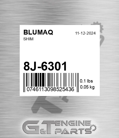 8J-6301 Shim for BLUMAQ