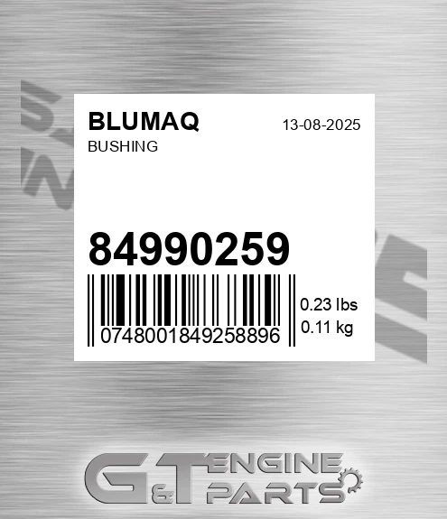 84990259 BLUMAQ Bushing