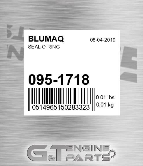 095-1718 Seal O-ring for BLUMAQ