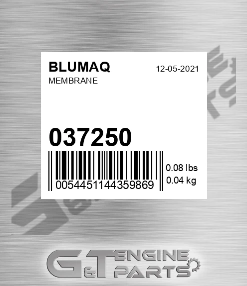 037.250 Membrane for BLUMAQ