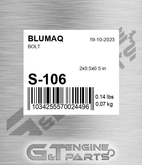 S-106 BLUMAQ Bolt
