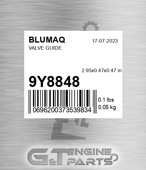 9Y-8848 BLUMAQ Valve Guide