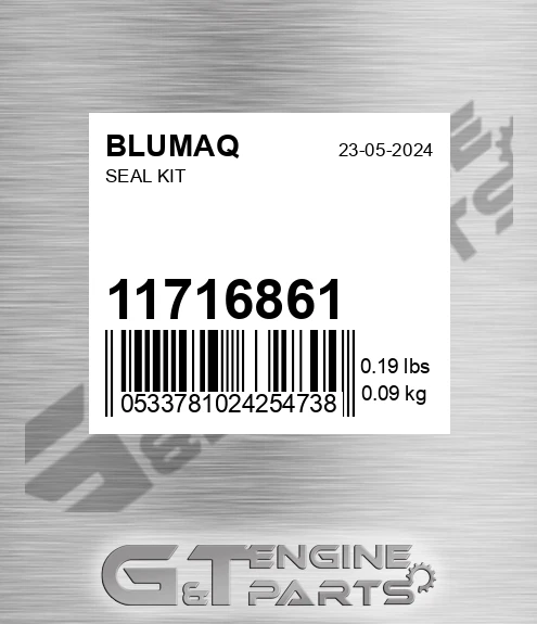 11716861 Seal Kit for BLUMAQ