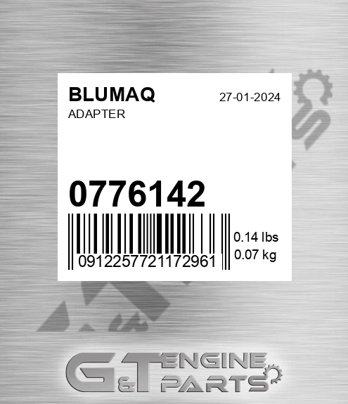 077-6142 Adapter for BLUMAQ