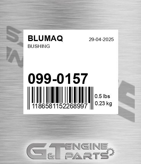 099-0157 Bushing for BLUMAQ